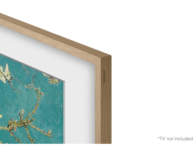 32" Samsung Customizable Bezel in Teak/Modern - VG-SCFC32TKBZA