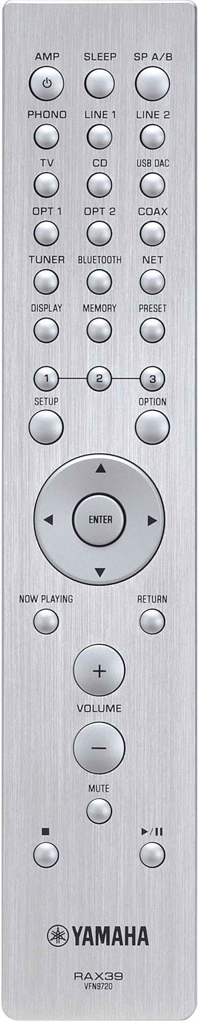 Yamaha Next-Generation Network HiFi Receiver in Silver - RN2000A (S)