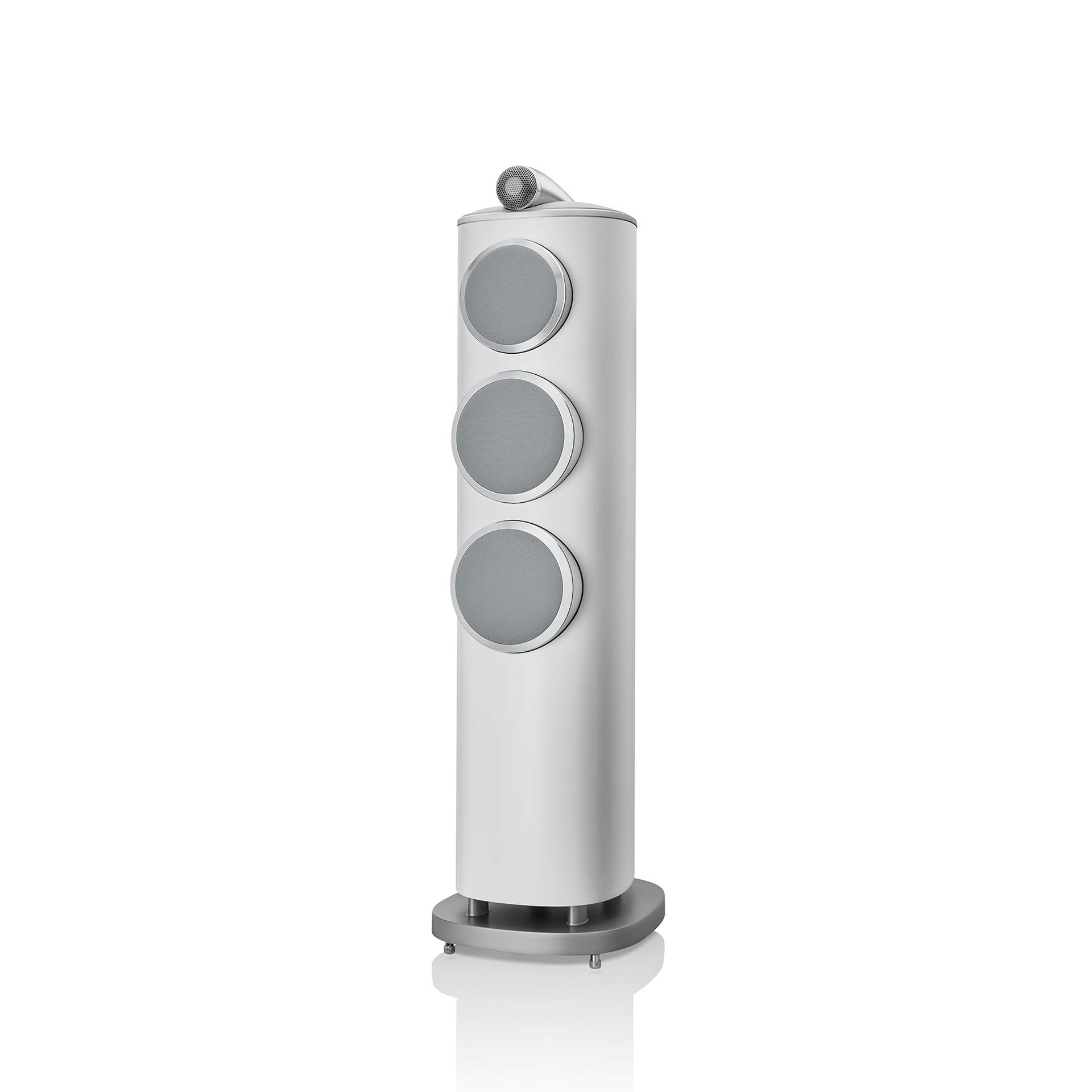 Bowers & Wilkins 800 Series Diamond Floor-standing Speaker In White - 804 D4 (W)