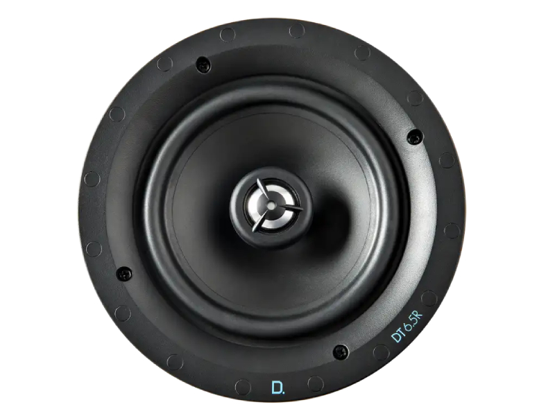 Definitive Technology DT Custom Install Series Round 6.5 Inch In-Ceiling Speaker - DT6.5R