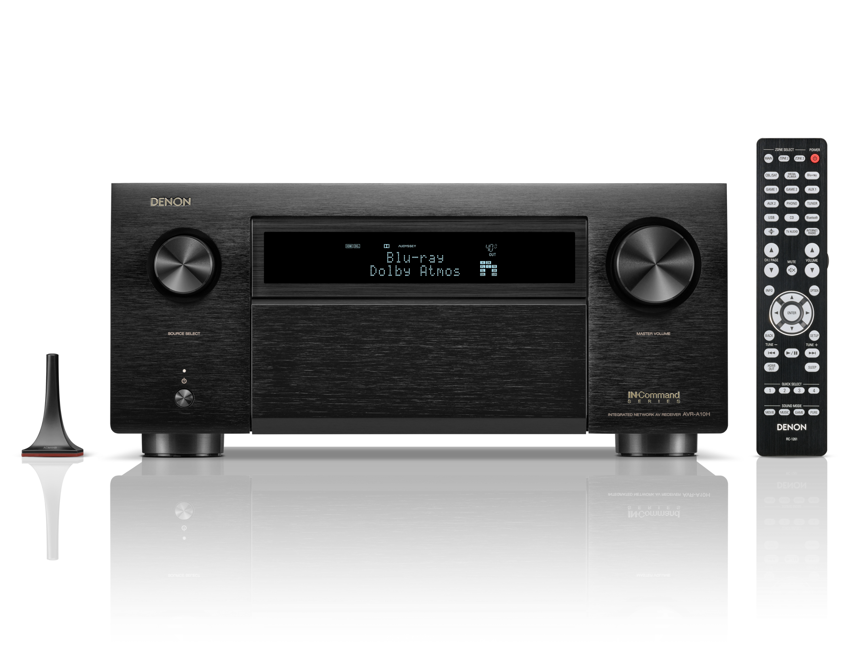 Denon 13.4 Channel 150W 8K AV Receiver with HEOS Built-in - AVRA10H