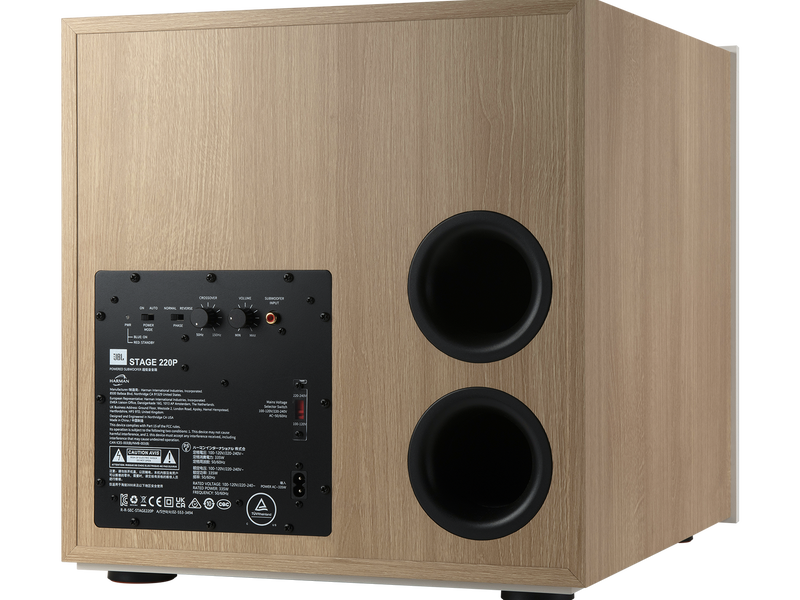 12" JBL Stage 200P 500W Powered Subwoofer - JBL220PWHTAM