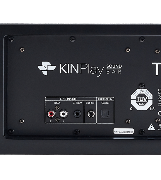 KIN By Totem Kin Play Soundbar In Satin Black - KIN Play Sound Bar (B)