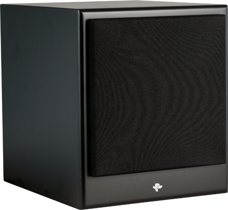 KIN By Totem Powered Subwoofer in Satin Black - Kin Sub 8 (SB)