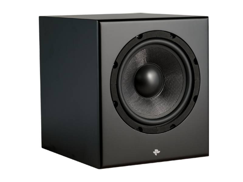 KIN By Totem Powered Subwoofer in Satin Black - Kin Sub 8 (SB)
