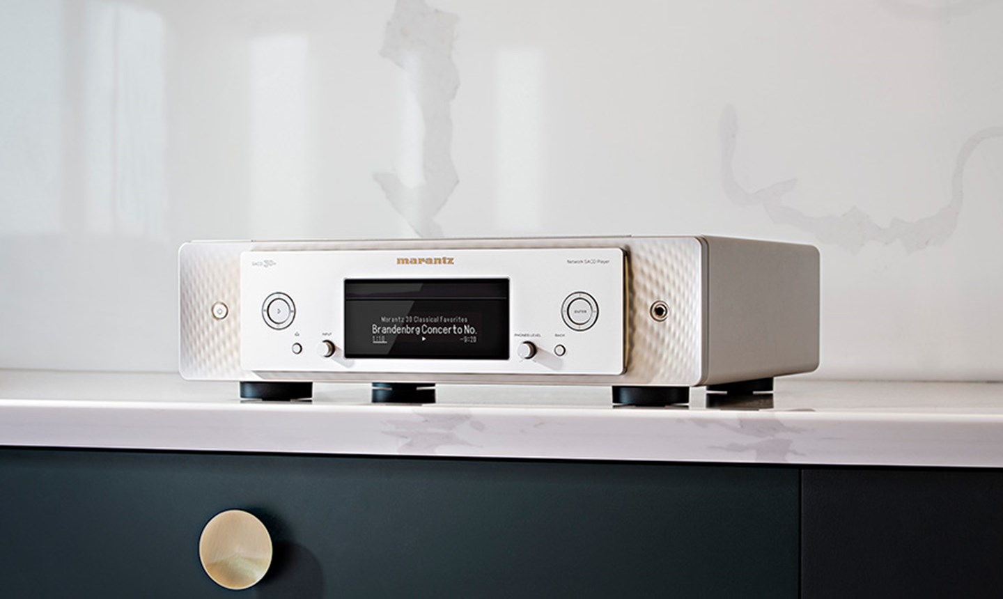 Marantz Musical Digital Source Player for Cds, Sacds and High-Resolution Files - SACD30N(S)