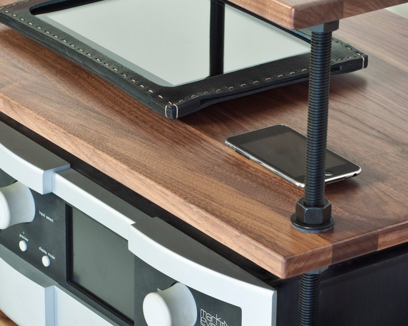 Salamander Archetype 5.0 Audio Stand In Natural Walnut - A5/W