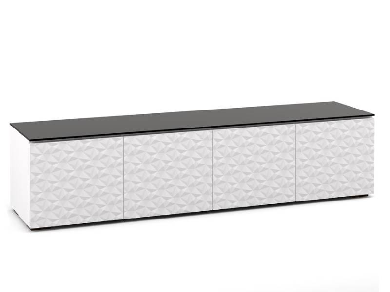 Salamander Milan 247  Chameleon Collection Quad-Width AV Cabinet - C/ML247/WH/BK