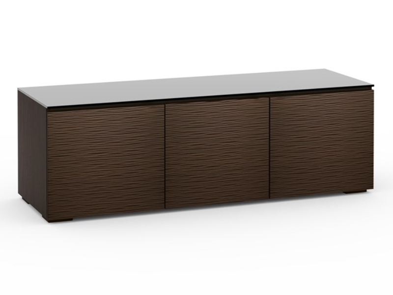 Salamander Berlin 237 Chameleon Collection Triple-Width AV Cabinet In Textured Wenge - C/BL237/WE