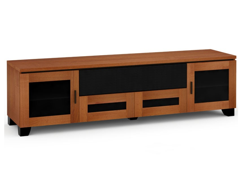 Salamander Elba 245 Chameleon Collection Quad-Width AV Cabinet With Center Speaker Opening In American Cherry - C/EL245/AC