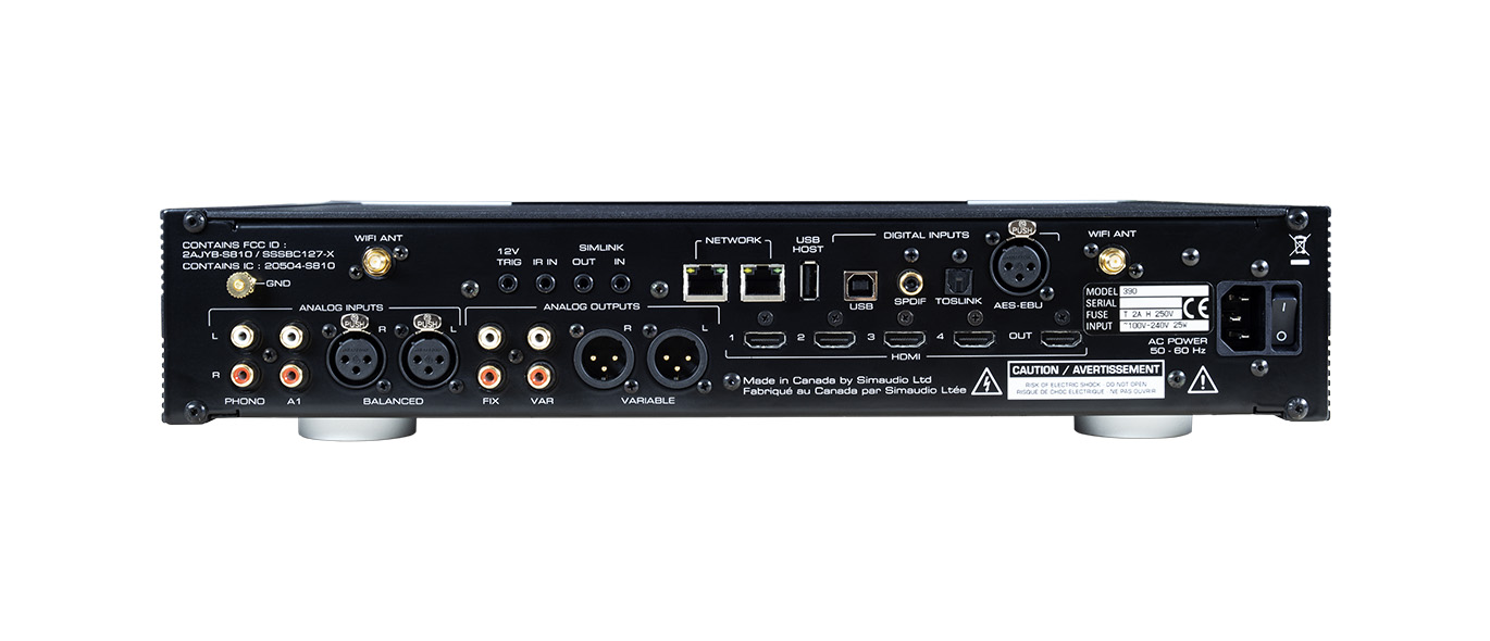 Moon by Simaudio High end Network Player - 390 Network Player (2-Tone)