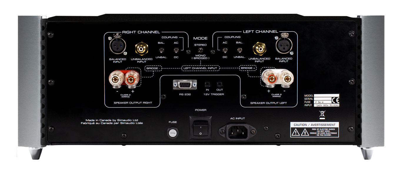 Moon by Simaudio Dual-Mono Reference Two-Channel Power Amplifier - 860A v2 (2-Tone)