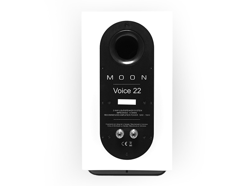 SimAudio Moon Voice 22 Loudspeaker in White - Voice 22 (W)