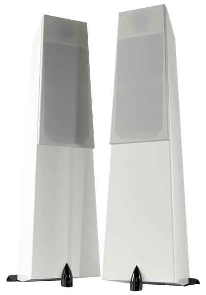 Totem Acoustics Floor Standing Speakers With Second Generation of 7 Inch Torrent Woofers In Ice - METAL V2 (I)