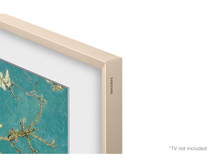 32" Samsung Customizable Bezel in Sand Gold/Beveled - VG-SCFC32SGMZA