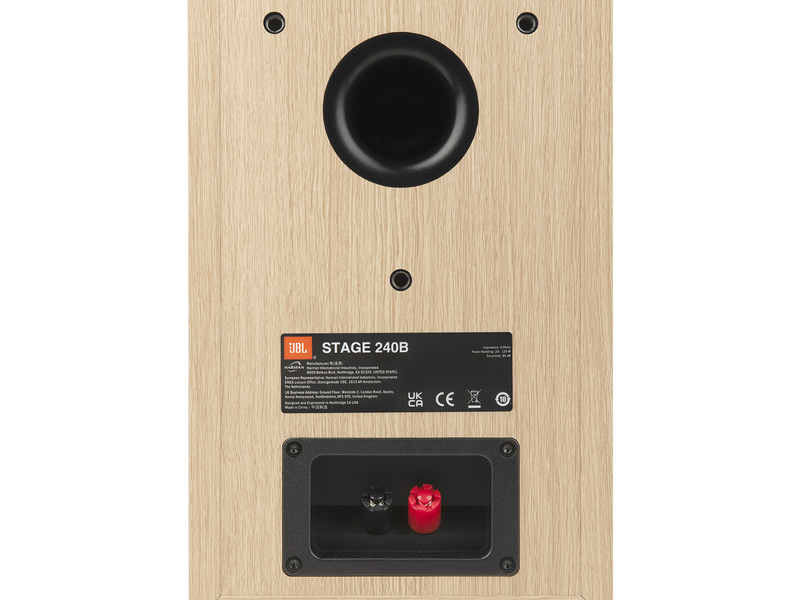 4.5" JBL Stage 240B 2-Way Bookshelf Loudspeaker - JBL240BWHT