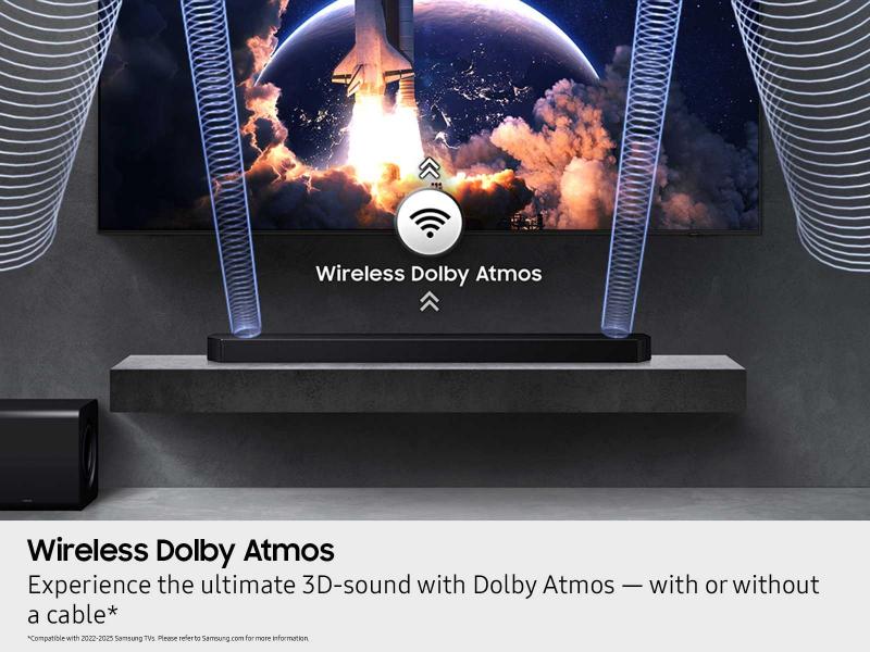 Samsung Q-series Soundbar 7.1.2 ch Subwoofer (2025) - HW-Q900F/ZC