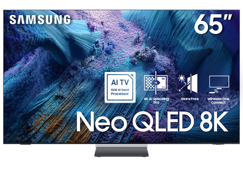 65" Samsung QN65QN990FFXZC Neo QLED 8K Vision AI Smart TV (2025)