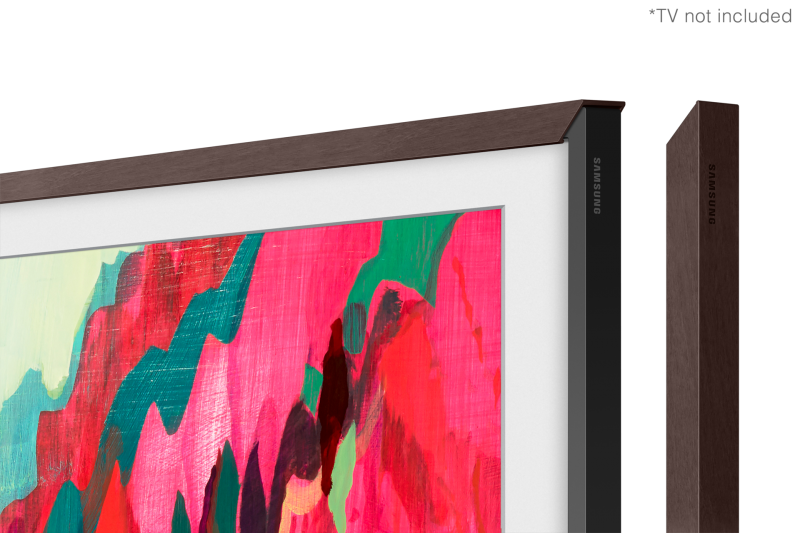 85" Samsung The Frame Customizable Bezel Modern Brown - VG-SCFF85BWBZA