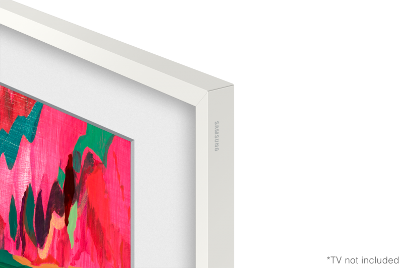 85" Samsung The Frame Customizable Bezel Modern White - VG-SCFF85WTBZA