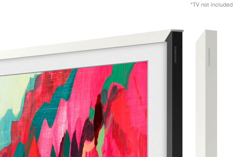 85" Samsung The Frame Customizable Bezel Modern White - VG-SCFF85WTBZA