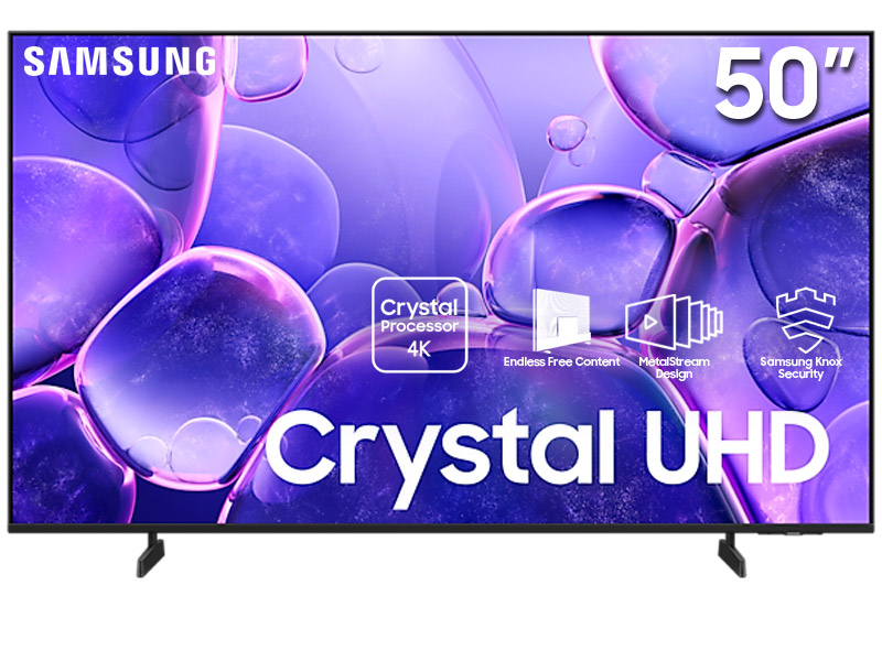 50" Samsung UN50U8000FFXZC Crystal UHD 4K Smart TV (2025)