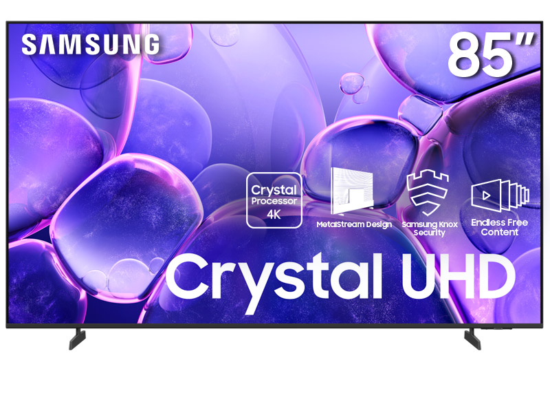 85" Samsung UN85U8000FFXZC Crystal UHD 4K Smart TV (2025)