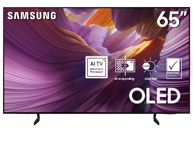 65" Samsung QN65S85FAFXZC OLED S85F 4K Vision AI Smart TV (2025)