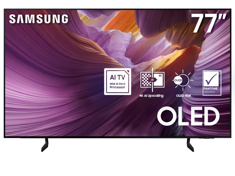 77" Samsung QN77S85FAEXZC OLED S85F 4K Vision AI Smart TV (2025)