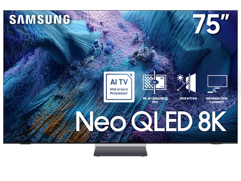 75" Samsung QN75QN990FFXZC Neo QLED 8K Vision AI Smart TV (2025)