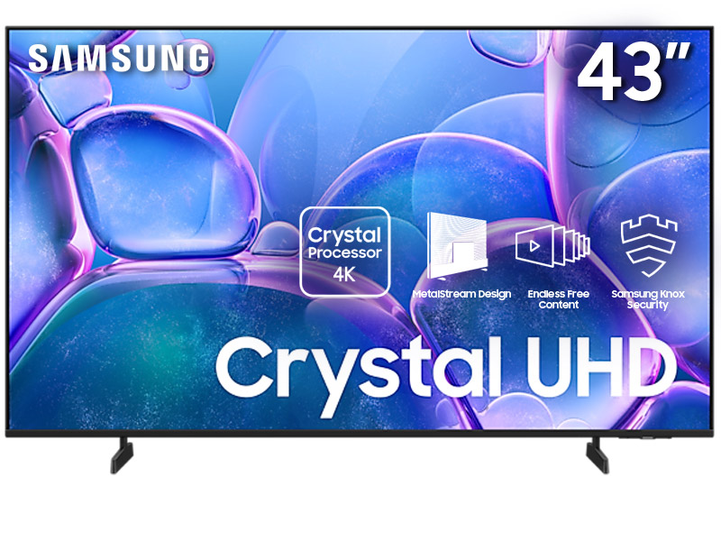 43" Samsung UN43U7900FFXZC Crystal UHD 4K Smart TV (2025)