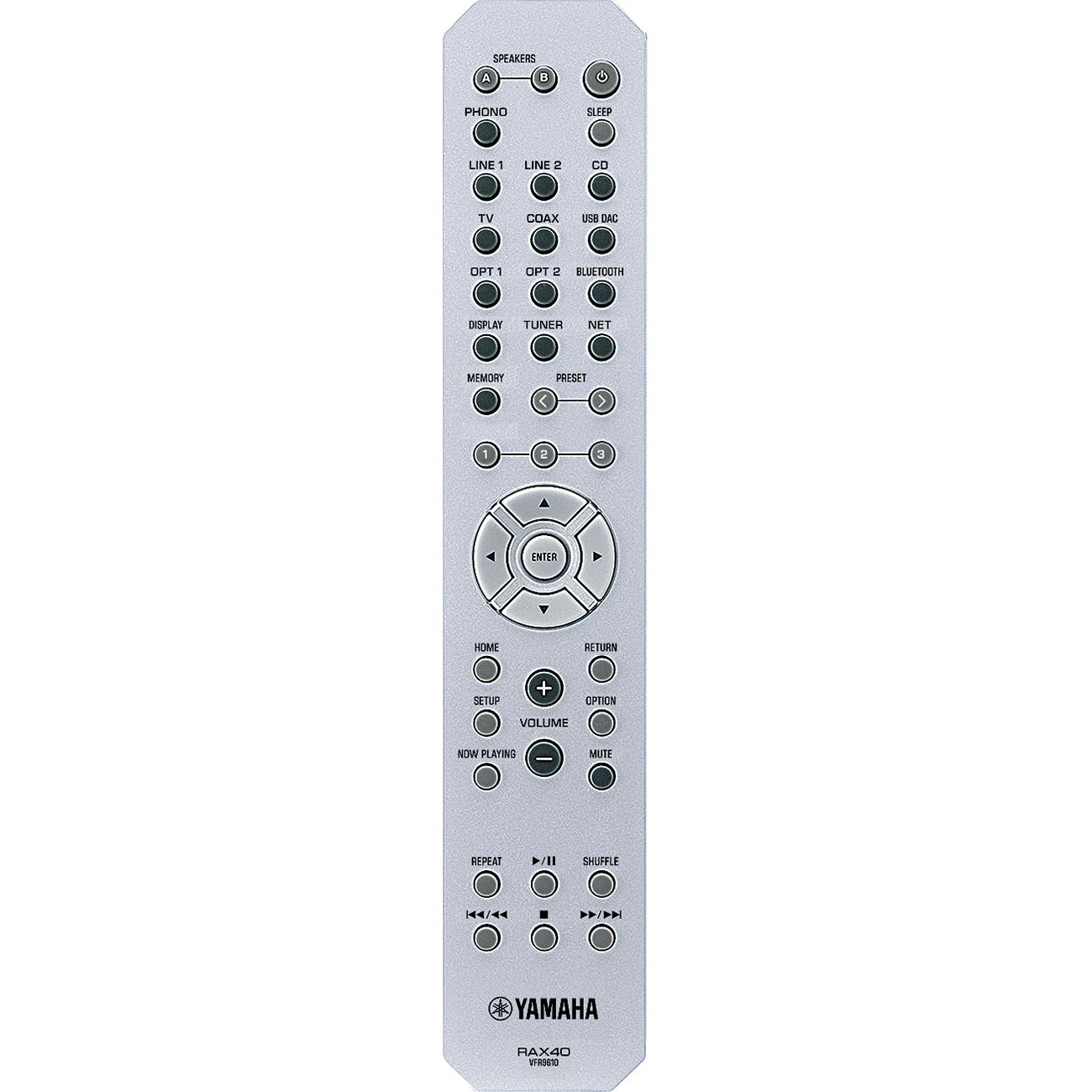 Yamaha Home Audio Network Receiver in Silver - RN1000A (S)