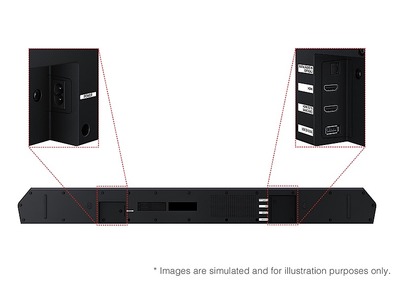 Samsung Q-Series Soundbar HW-Q600F 3.1.2ch Subwoofer (2025) - HW-Q600F/ZC