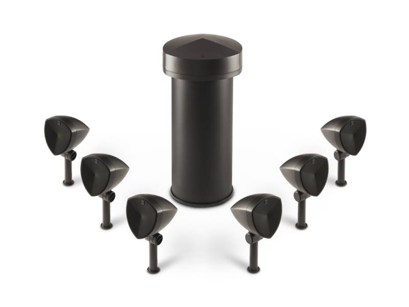 8" Definitive Technology Outdoor System with Six 4” Speakers And One 8" Subwoofer - LS 6.1