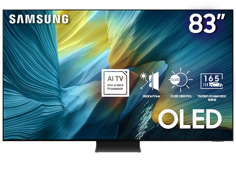 83" Samsung QN83S95FAEXZC OLED 4K Vision AI Smart TV (2025)