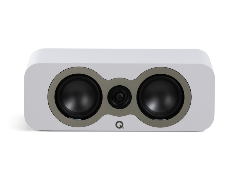 Q Acoustics 3090c Centre Speaker in Satin White - Q Acoustics 3090c SW