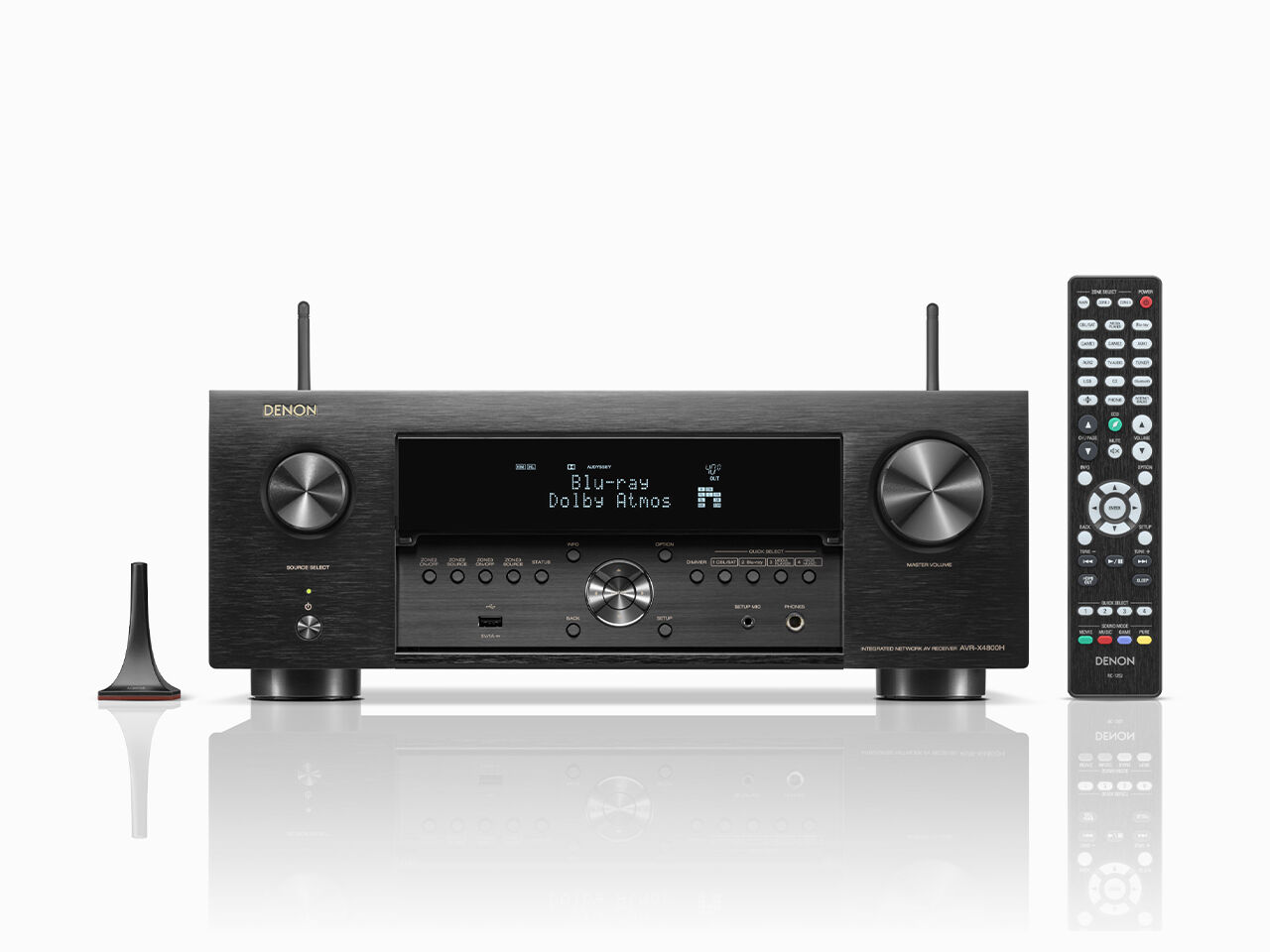 Denon 9.4 Channel 8K AV Receiver With Dolby Atmos DTS:X and Built-in HEOS - AVRX4800H