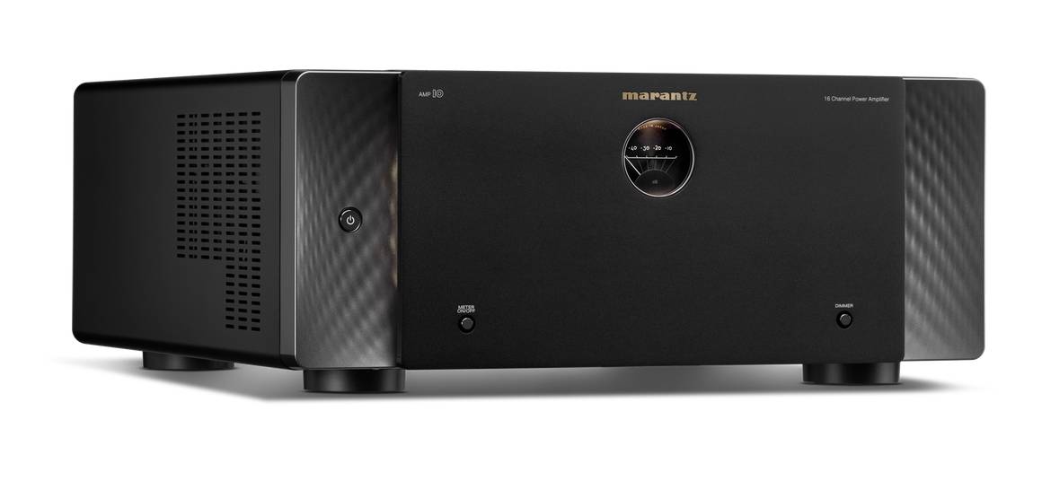 Marantz 16 Channel Amplifier with 200 Watt Per Channel in Black - AMP10