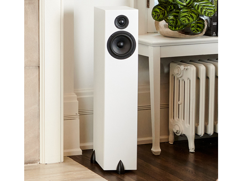 Totem Acoustic Bison 2-Way Tower Speaker in Satin White - BISON TOWER (SW)