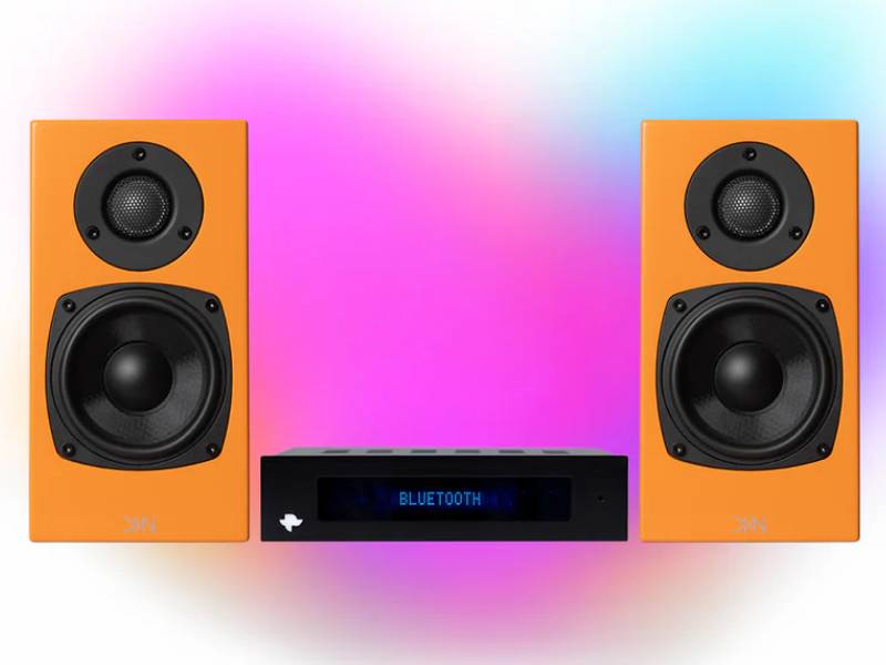 Kin By Totem Kin Amp Stereo Amplifier Kin One Bookshelf Speaker - Kin Amp+ Kin One (BO)