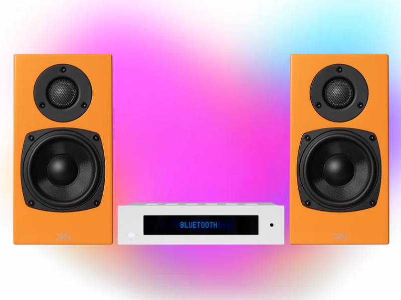 Kin By Totem Kin Amp Stereo Amplifier Kin One Bookshelf Speaker - Kin Amp+ Kin One (WO)