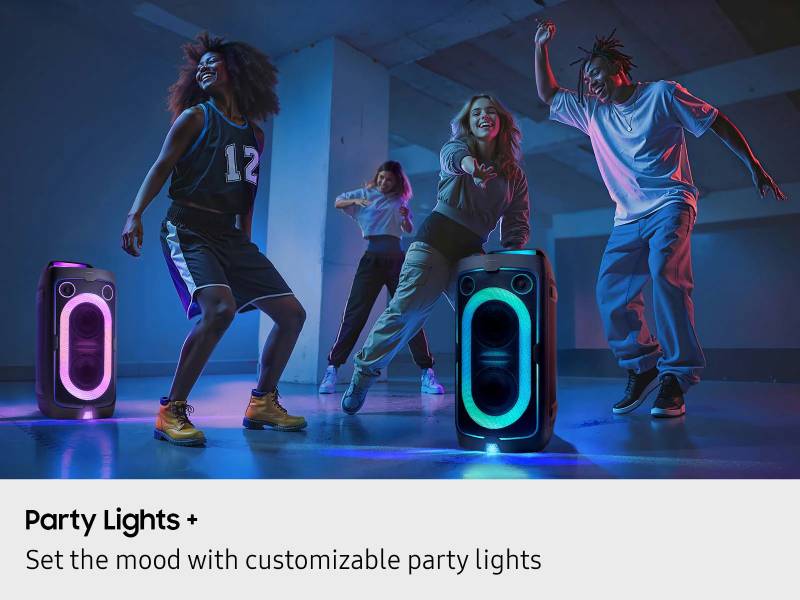 Samsung Sound Tower Portable Party Speaker w/ Built-In Battery - MX-ST40F/ZC