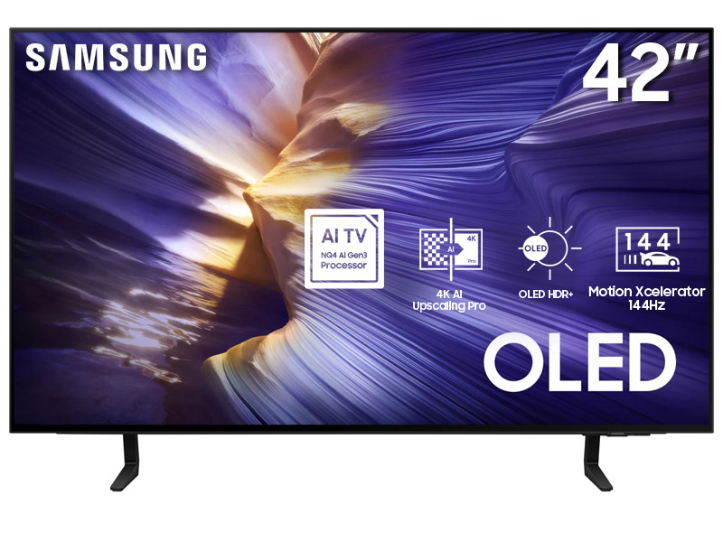 42" Samsung QN42S90FAEXZC OLED S90F 4K Vision AI Smart TV (2025)