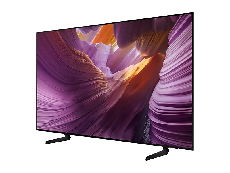 77" Samsung OLED S84F 4K Vision AI Smart TV (2025) - QN77S84FAEXZC