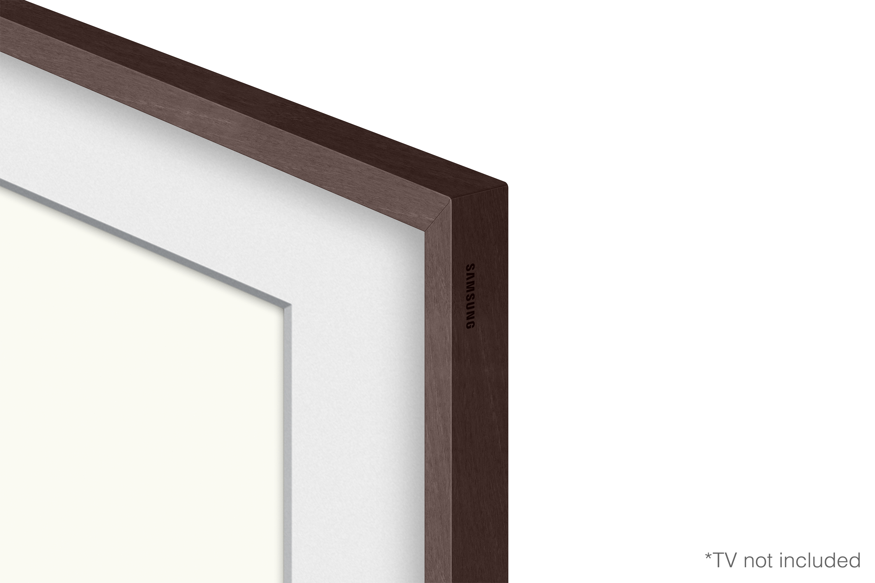 85" Samsung Customizable Bezel For The Frame TV in Brown/Modern - VG-SCFA85BWBZA