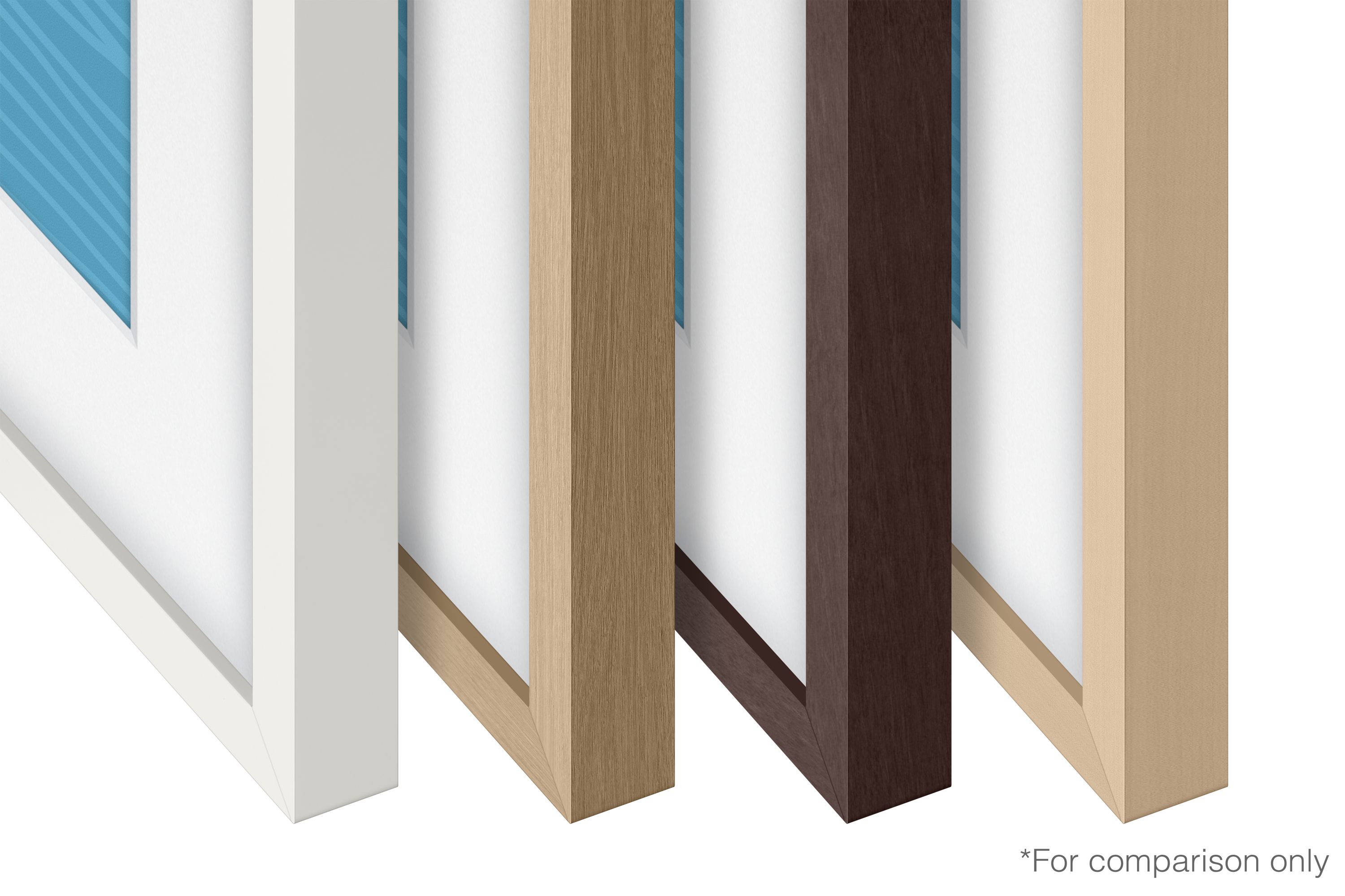 85" Samsung Customizable Bezel For The Frame TV in Brown/Modern - VG-SCFA85BWBZA